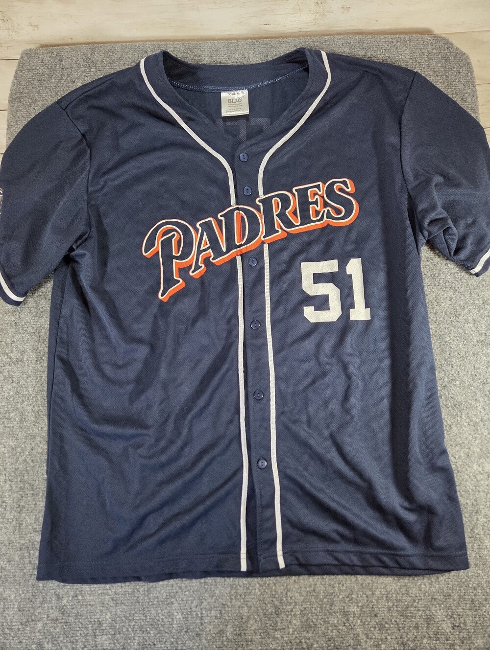 San Diego Padres Trevor Hoffman #51 Jersey Men’s XL BDA Sycuan Casino Resort